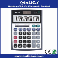 Calculatrice électronique télécharger lcd affichage avec cellule solaire pour usage bureautique DS-3LV